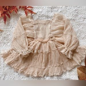Cora and Violet Lennon Dress 6-18 months GREAT CONDITION